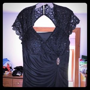 David’s bridal formal dress.